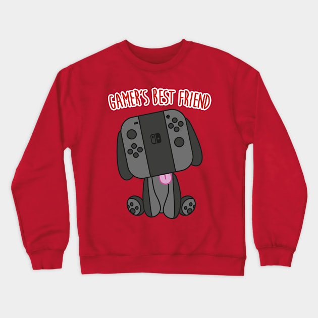 Gamer's Best friend Crewneck Sweatshirt by RetroFreak